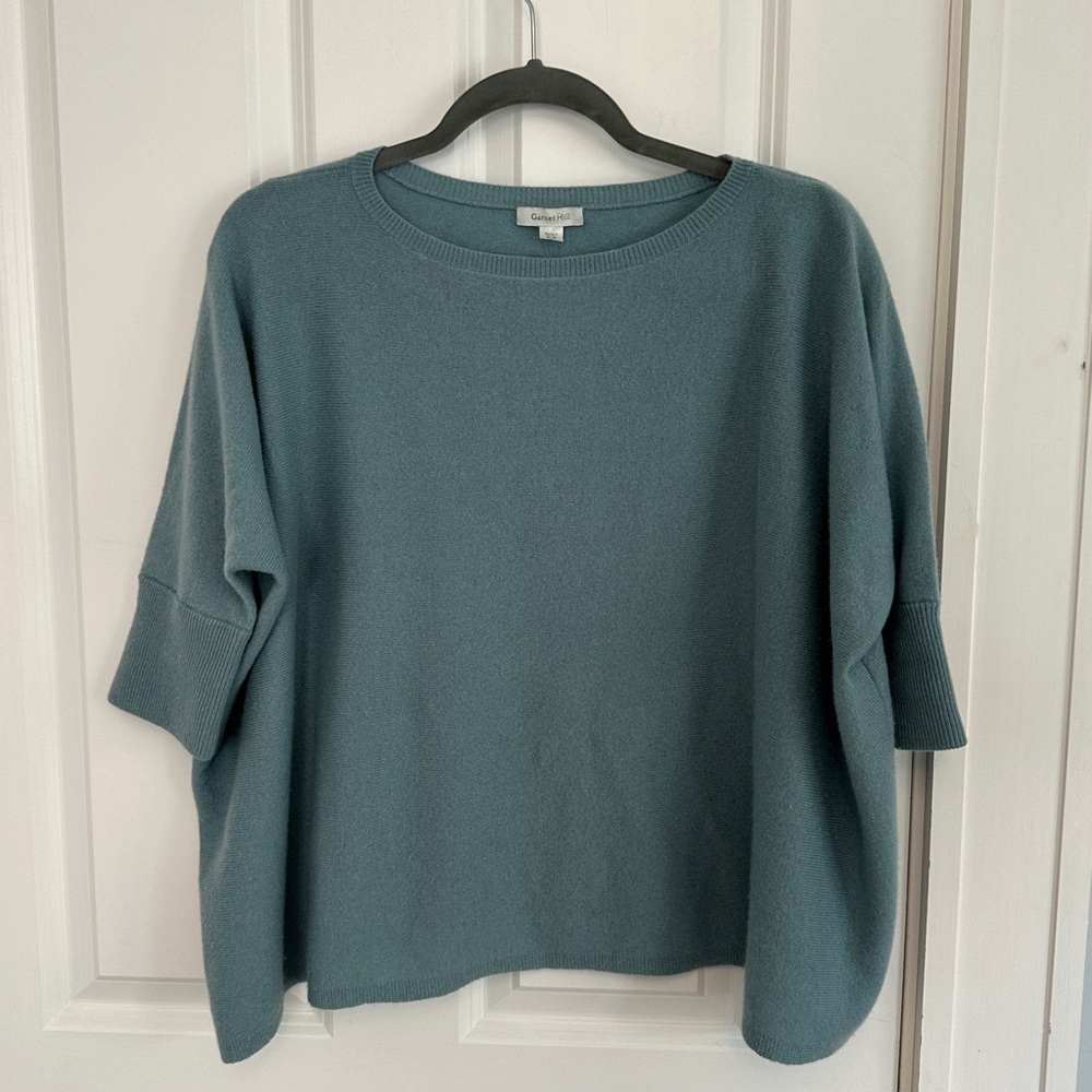 Garnet Hill cashmere sweater